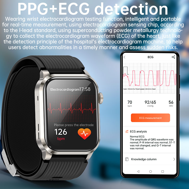P300pro BT Call Air Pump Airba - Fall Detection Watch review and price