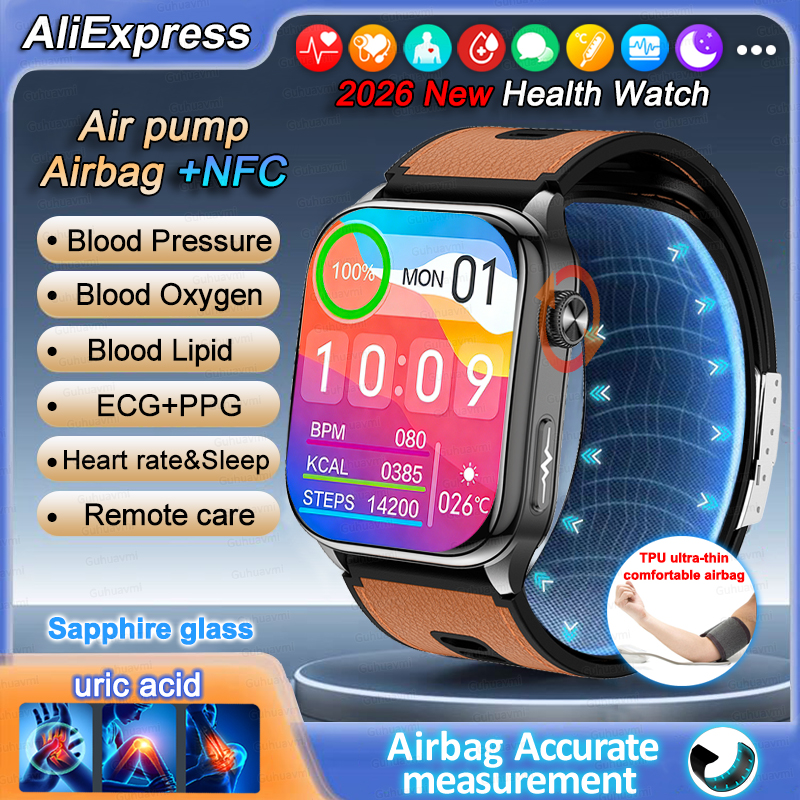 Sapphire Smartwatch AMOLED Scr - Fall Detection Watch review and price