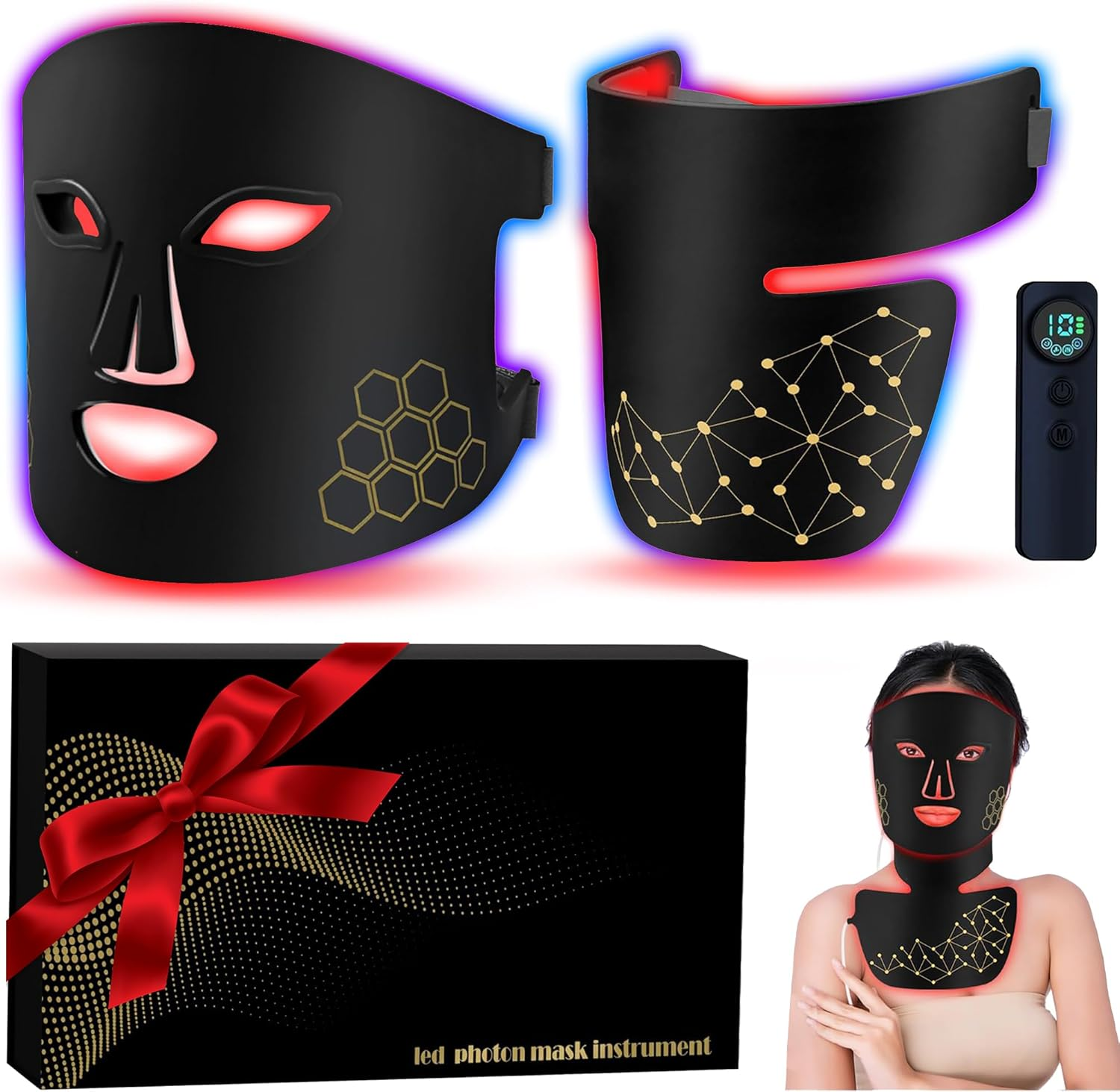 Red Light Therapy for Face and - Galvanic Skin Sensor review and price
