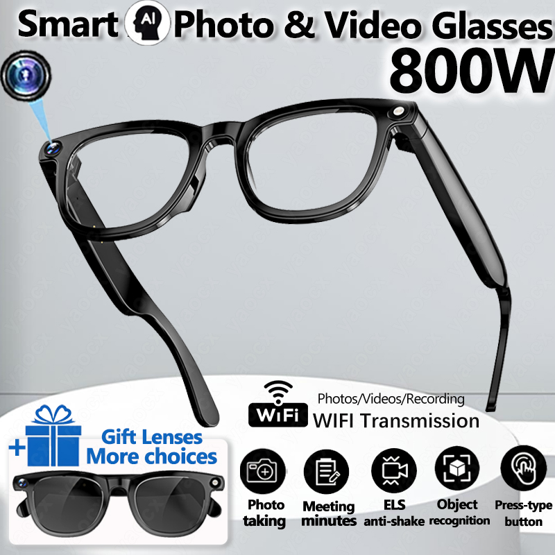 2026 Smart Glasses 800W Camera - Smart Glasses Lens review and price