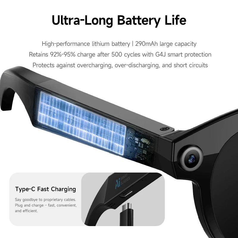 Lenovo 8K HD Smart Glasses 160 - Smart Glasses Lens review and price