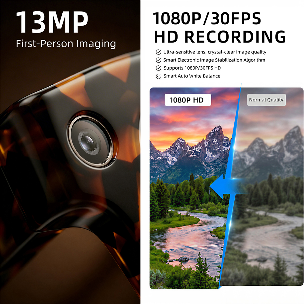 G600 Pro AI Smart Glasses 13MP - Smart Glasses Lens review and price