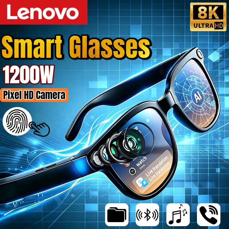Lenovo AI Smart Glasses 8K Rem - Smart Glasses Lens review and price