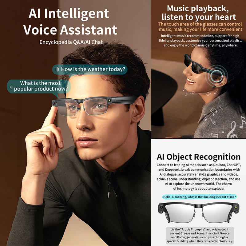 Al Smart Photo Glasses 800W Ca - Smart Glasses Lens review and price