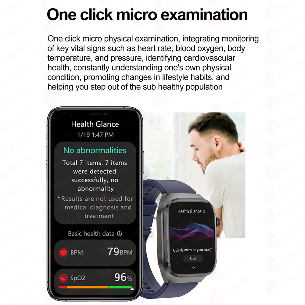 TK16 Smart Watch Men 2.04 Inch - Fall Detection Watch review and price